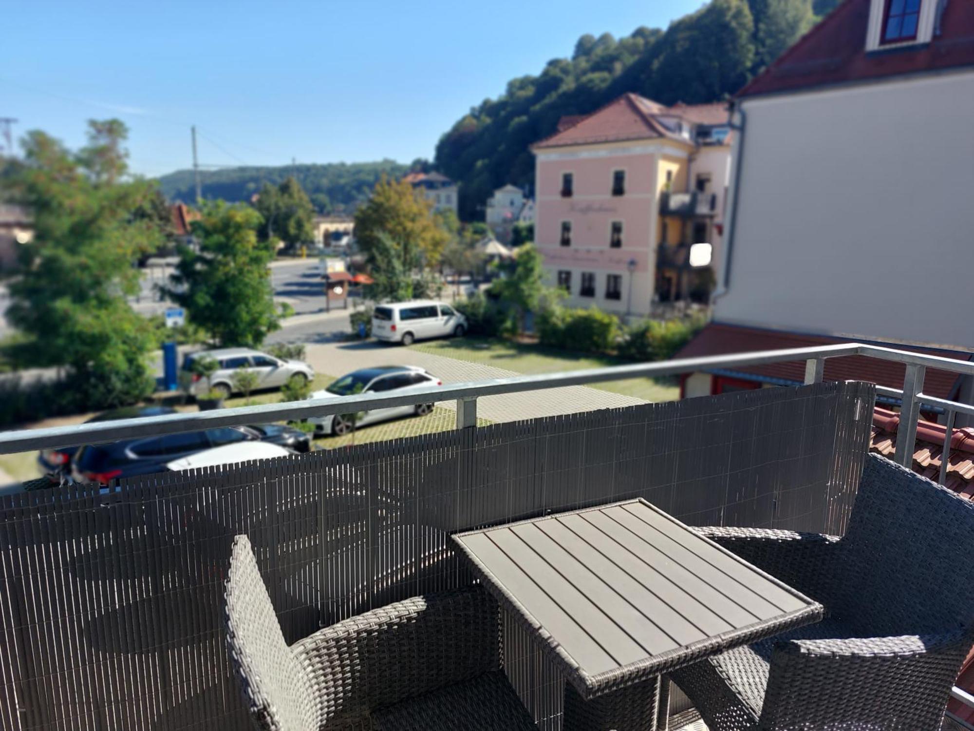 Luxuriöse Ferienwohnungen Königstein Exterior foto