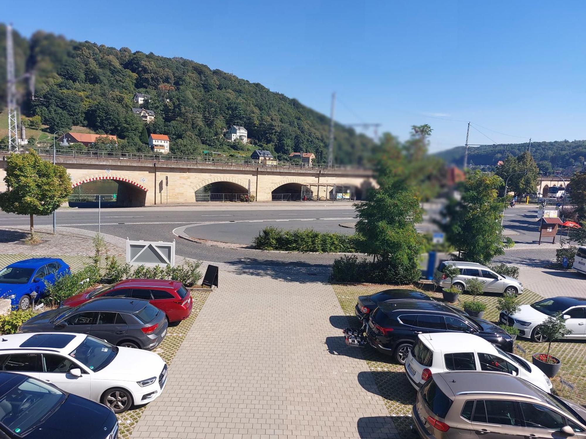 Luxuriöse Ferienwohnungen Königstein Exterior foto